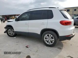 2017 Volkswagen Tiguan S z VIN WVGAV7AX3HK015484, wystawiony jako Copart lot #54958235 z przebiegiem 56 100 mil mil oraz Szkoda całkowita • Salvage title. Historia ofert i sprzedaży dostępna na DreamBid. Obrazek 2.