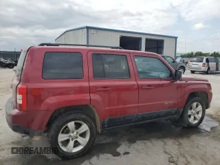 2014 Jeep Patriot Latitude with VIN 1C4NJRFB8ED845677, listed as a Copart auction lot 66019864 with 188,587 mi miles and Salvage Title. Bid and sale history available at carsss.com. Image 3.