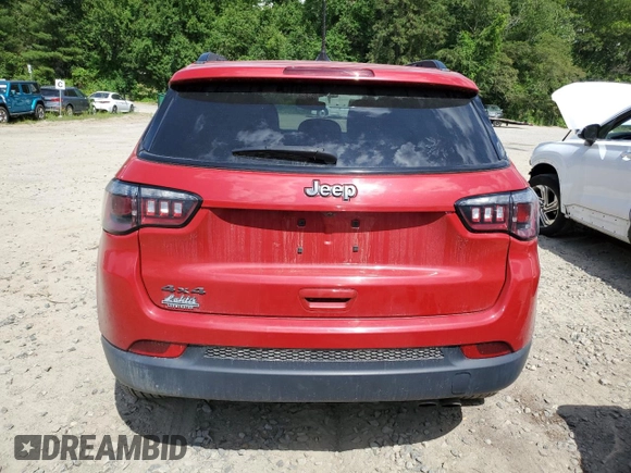2021 Jeep Compass 80th Anniversary z VIN 3C4NJDEB3MT549544, wystawiony jako Copart lot #62273215 z przebiegiem 35 488 mil mil oraz Szkoda całkowita • Salvage title. Historia ofert i sprzedaży dostępna na DreamBid. Obrazek 6.