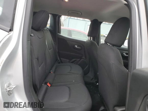 2021 Jeep Renegade Upland with VIN ZACNJDAB4MPN16689, listed as a Copart auction lot 46158195 with 12,566 mi miles and Salvage title. Bid and sale history available at DreamBid. Image 10.