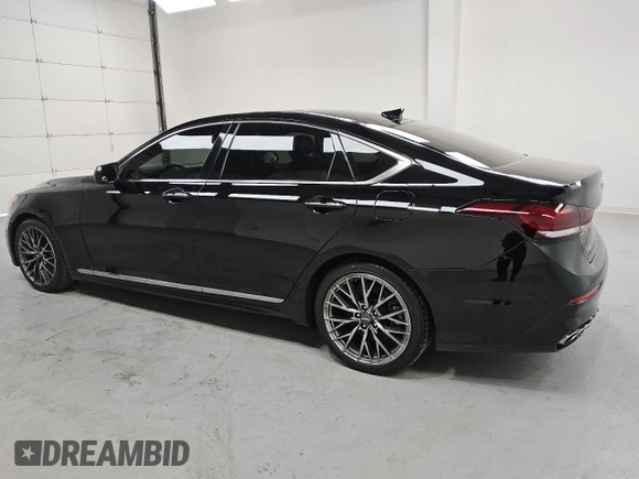 2018 Genesis G80 Sport with VIN KMHGN4JB9JU223084, listed as a Copart auction lot 51990895 with 68,791 mi miles and Clean title. Bid and sale history available at DreamBid. Image 2.