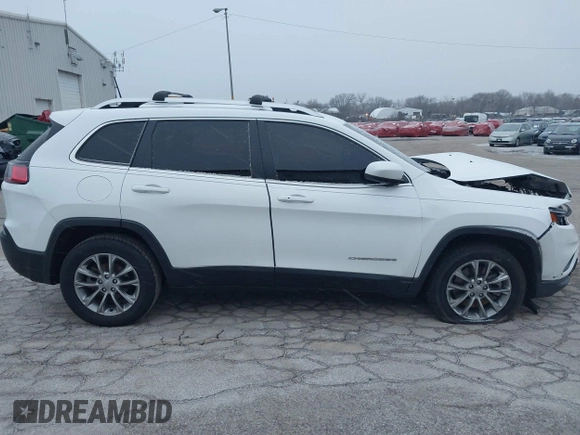 2021 Jeep Cherokee Latitude Lux with VIN 1C4PJLMN7MD130276, listed as a IAAI auction lot 41241629 with 64,485 mi miles. Bid and sale history available at carsss.com. Image 14.
