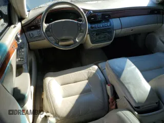 2003 Cadillac DeVille with VIN 1G6KD54YX3U169808, listed as a Copart auction lot 50146185 with 91,249 mi miles and Salvage Title. Bid and sale history available at carsss.com. Image 8.