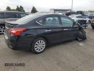 2019 Nissan Sentra S with VIN 3N1AB7AP3KY251612, listed as a Copart auction lot 78613684 with 34,970 mi miles and Salvage Title. Bid and sale history available at DreamBid. Image 3.