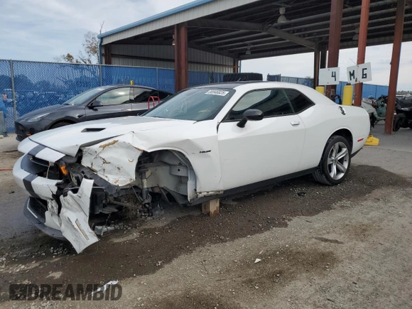 2017 Dodge Challenger R/T with VIN 2C3CDZBT4HH659353, listed as a Copart auction lot 88946825 with 120,496 mi miles and Salvage title. Bid and sale history available at DreamBid. Image 1.