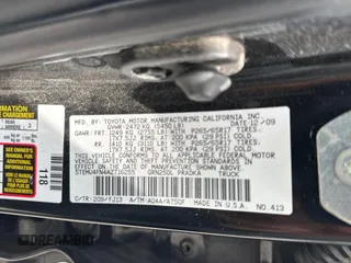 2010 Toyota Tacoma с VIN 5TEMU4FN4AZ716255, выставлен на аукционе Copart как лот 58929875 с пробегом 223 768 миль миль и Чистый • Clean title. История ставок и продаж доступна на DreamBid. Изображение 10.