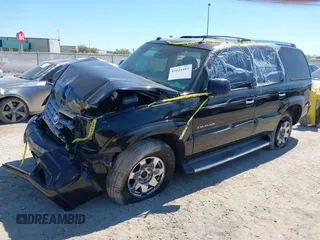 2005 Cadillac Escalade z VIN 1GYEK63N75R134012, wystawiony jako IAAI lot #41821485 z przebiegiem 165 655 mil mil oraz . Historia ofert i sprzedaży dostępna na DreamBid. Obrazek 2.