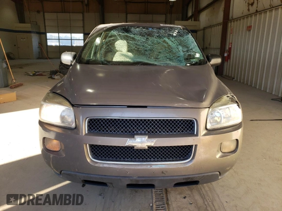 2006 Chevrolet Uplander LS Fleet with VIN 1GNDV23L96D185243, listed as a Copart auction lot 86145954 with 141,368 mi miles and Salvage Title. Bid and sale history available at carsss.com. Image 5.