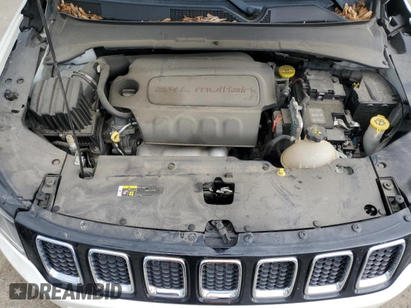 2017 Jeep Compass Sport с VIN 3C4NJDAB5HT620576, выставлен на аукционе Copart как лот 55347785 с пробегом 52 887 миль миль и Списание • Salvage title. История ставок и продаж доступна на DreamBid. Изображение 12.
