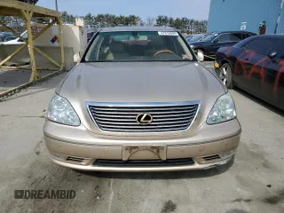 2004 Lexus LS 430 with VIN JTHBN36F140162697, listed as a Copart auction lot 47810895 with 304,336 mi miles and Clean Title. Bid and sale history available at DreamBid. Image 5.