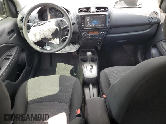 2024 Mitsubishi Mirage ES z VIN ML32FUFJXRHF01755, wystawiony jako Copart lot #54625095 z przebiegiem 12 054 mil mil oraz Szkoda całkowita • Salvage title. Historia ofert i sprzedaży dostępna na DreamBid. Obrazek 8.