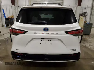 2023 Toyota Sienna Platinum with VIN 5TDESKFC4PS082853, listed as a Copart auction lot 42773605 with 23,693 mi miles and Salvage Title. Bid and sale history available at DreamBid. Image 6.