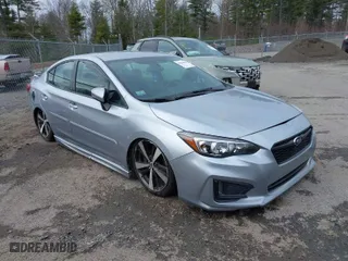 2017 Subaru Impreza Sport with VIN 4S3GKAK67H1614131, listed as a IAAI auction lot 41769973 with 137,655 mi miles. Bid and sale history available at carsss.com. Image 1.