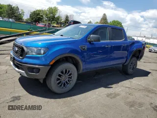2020 Ford Ranger XL with VIN 1FTER4FH7LLA67665, listed as a Copart auction lot 60741795 with 96,932 mi miles and Salvage title. Bid and sale history available at DreamBid. Image 1.