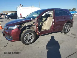 2018 Acura RDX w/Advance Pkg with VIN 5J8TB3H77JL000590, listed as a Copart auction lot 79733314 with 57,924 mi miles and Clean Title. Bid and sale history available at carsss.com. Image 1.