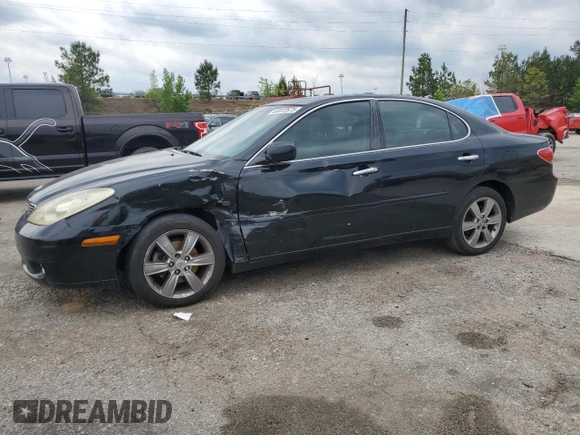 2006 Lexus ES 350 with VIN JTHBA30GX65168629, listed as a Copart auction lot 53072675 with 259,163 mi miles and Salvage Title. Bid and sale history available at DreamBid. Image 1.