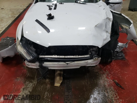 2017 Audi A6 Premium Plus with VIN WAUG8AFC1HN012605, listed as a Copart auction lot 83251664 with 0 mi miles and Salvage Title. Bid and sale history available at carsss.com. Image 12.
