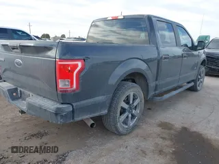 2017 Ford F-150 XL with VIN 1FTEW1CP8HFA97542, listed as a IAAI auction lot 41567737 with 86,014 mi miles. Bid and sale history available at carsss.com. Image 4.