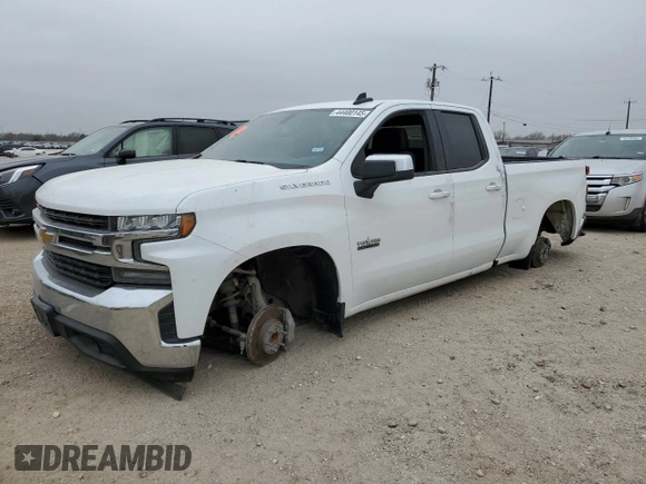2021 Chevrolet Silverado 1500 LT with VIN 1GCRWCEK9MZ372164, listed as a Copart auction lot 44400145 with Not Provided miles and Clean Title. Bid and sale history available at DreamBid. Image 1.