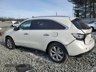 2016 Acura MDX w/Advance with VIN 5FRYD4H97GB043228, listed as a Copart auction lot 87448574 with 71,018 mi miles and Salvage Title. Bid and sale history available at carsss.com. Image 2.