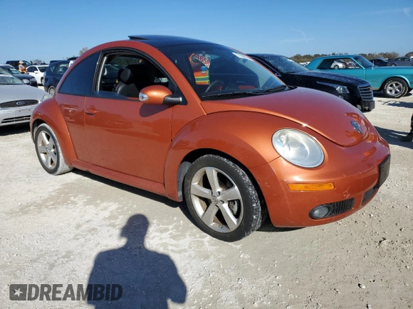 2010 Volkswagen Beetle with VIN 3VWRW3AG8AM035450, listed as a Copart auction lot 77938214 with 48,862 mi miles and Salvage title. Bid and sale history available at DreamBid. Image 4.