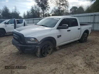 2021 Ram 1500 Classic SLT with VIN 1C6RR6LG3MS502981, listed as a Copart auction lot 43517885 with 106,029 mi miles and Salvage Title. Bid and sale history available at carsss.com. Image 1.