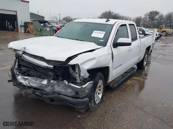 2017 Chevrolet Silverado 1500 LT with VIN 1GCVKREH0HZ191817, listed as a IAAI auction lot 41429830 with 116,332 mi miles. Bid and sale history available at carsss.com. Image 2.