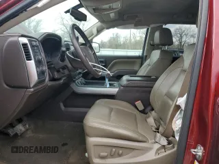 2016 Chevrolet Silverado 1500 LTZ with VIN 1GCVKSEC1GZ186975, listed as a Copart auction lot 50794885 with 119,347 mi miles and Salvage Title. Bid and sale history available at carsss.com. Image 7.