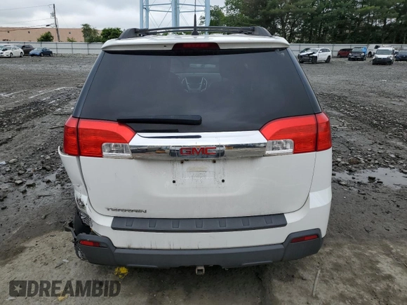 2012 GMC Terrain SLT-1 with VIN 2GKALUEK8C6347007, listed as a Copart auction lot 61347235 with 138,611 mi miles and Salvage title. Bid and sale history available at DreamBid. Image 6.