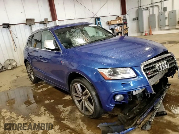 2016 Audi SQ5 Premium Plus with VIN WA1CCAFPXGA060901, listed as a Copart auction lot 58714495 with 64,021 mi miles and Salvage title. Bid and sale history available at DreamBid. Image 15.