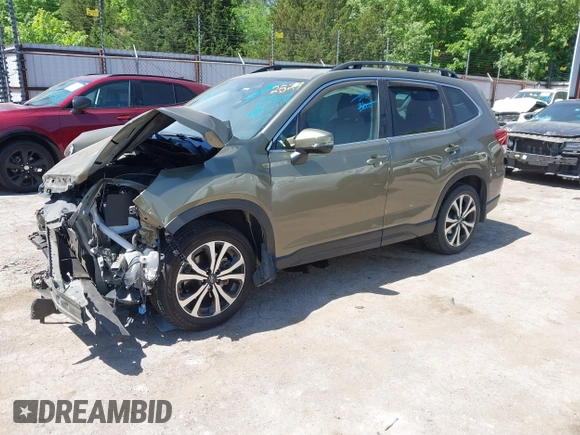 2023 Subaru Forester Limited with VIN JF2SKAPC2PH502529, listed as a IAAI auction lot 42290857 with Not provided miles and . Bid and sale history available at DreamBid. Image 2.
