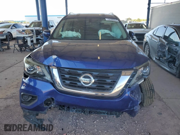 2020 Nissan Pathfinder S z VIN 5N1DR2AN1LC640584, wystawiony jako Copart lot #52399575 z przebiegiem 63 876 mil mil oraz Szkoda całkowita • Salvage title. Historia ofert i sprzedaży dostępna na DreamBid. Obrazek 5.