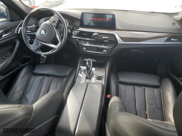 2019 BMW 5 Series 530i xDrive with VIN WBAJA7C55KWW18669, listed as a Copart auction lot 41982755 with 162,503 mi miles and Clean Title. Bid and sale history available at carsss.com. Image 8.