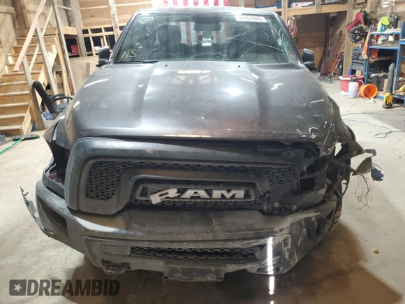 2021 Ram 1500 Warlock with VIN 1C6RR7GG2MS583892, listed as a Copart auction lot 48057845 with 128,586 mi miles and Salvage title. Bid and sale history available at DreamBid. Image 5.