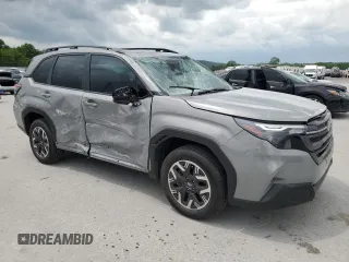 2025 Subaru Forester Premium z VIN JF2SLDBC0SH521532, wystawiony jako Copart lot #55326615 z przebiegiem 2 133 mil mil oraz Szkoda całkowita • Salvage title. Historia ofert i sprzedaży dostępna na DreamBid. Obrazek 4.