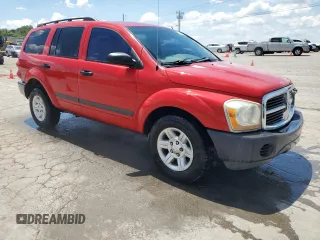2005 Dodge Durango SXT with VIN 1D4HB38N65F614038, listed as a Copart auction lot 63580585 with 301,673 mi miles and Salvage title. Bid and sale history available at DreamBid. Image 4.