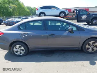 2015 Honda Civic Sedan LX with VIN 19XFB2F50FE095498, listed as a IAAI auction lot 42077072 with 211,682 mi miles. Bid and sale history available at carsss.com. Image 13.
