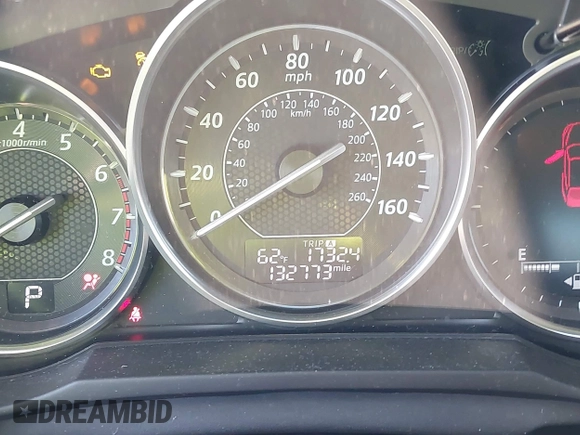2015 Mazda 6 i Grand Touring with VIN JM1GJ1W55F1183824, listed as a IAAI auction lot 40840126 with 132,773 mi miles. Bid and sale history available at carsss.com. Image 16.