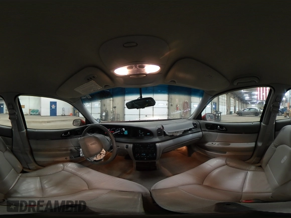 1997 Lincoln Continental with VIN 1LNLM97V9VY616128, listed as a Copart auction lot 48687805 with 61,591 mi miles and Salvage Title. Bid and sale history available at carsss.com. Image 12.