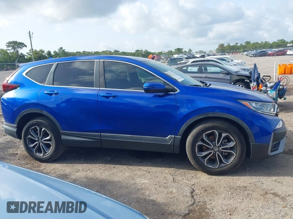 2021 Honda CR-V EX z VIN 7FARW1H59ME007732, wystawiony jako IAAI lot #42458601 z przebiegiem 60 034 mil mil oraz . Historia ofert i sprzedaży dostępna na DreamBid. Obrazek 14.