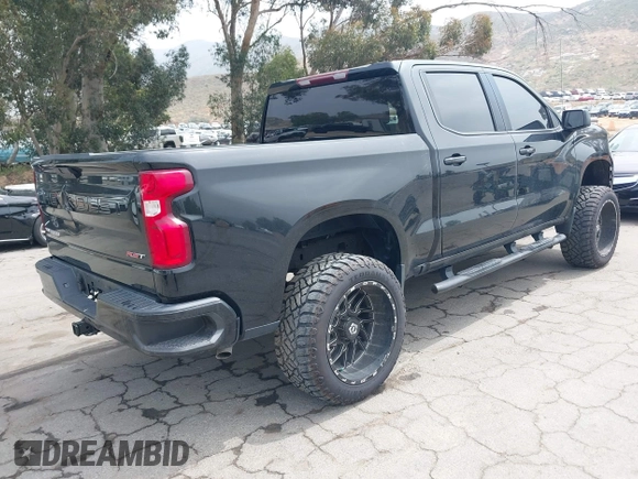 2021 Chevrolet Silverado 1500 RST with VIN 3GCPWDET7MG135016, listed as a IAAI auction lot 42153121 with 41,170 mi miles and . Bid and sale history available at DreamBid. Image 4.