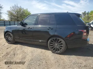 2016 Land Rover Range Rover Supercharged with VIN SALGS2EFXGA281755, listed as a Copart auction lot 49041905 with 87,781 mi miles and Clean title. Bid and sale history available at DreamBid. Image 2.