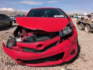 2014 Toyota Yaris L with VIN JTDKTUD36ED577725, listed as a Copart auction lot 52827275 with 161,152 mi miles and Salvage Title. Bid and sale history available at carsss.com. Image 5.