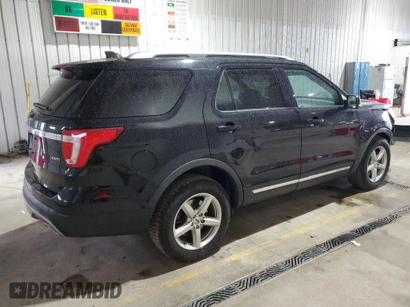 2016 Ford Explorer XLT with VIN 1FM5K8D84GGC29096, listed as a Copart auction lot 55491885 with 118,845 mi miles and Salvage Title. Bid and sale history available at DreamBid. Image 3.