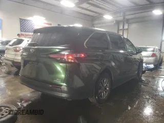 2021 Toyota Sienna XLE with VIN 5TDYRKEC8MS026985, listed as a Copart auction lot 47315875 with 175,673 mi miles and Salvage title. Bid and sale history available at DreamBid. Image 3.