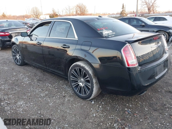 2013 Chrysler 300 with VIN 2C3CCABT8DH644370, listed as a IAAI auction lot 38322039 with 120,874 mi miles. Bid and sale history available at carsss.com. Image 3.