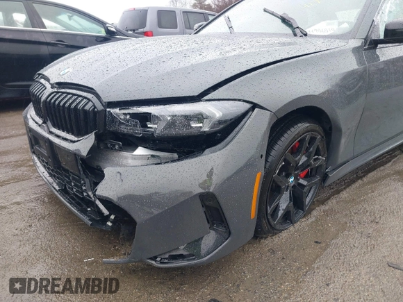 2025 BMW 3 Series 330i xDrive z VIN 3MW89CW03S8F10916, wystawiony jako IAAI lot #41796919 z przebiegiem 1 497 mil mil oraz . Historia ofert i sprzedaży dostępna na DreamBid. Obrazek 6.