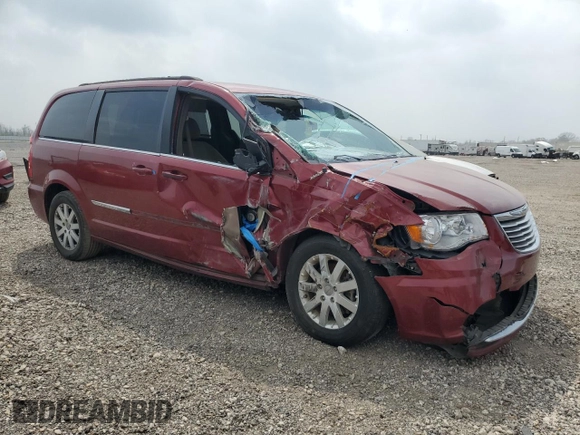2014 Chrysler Town & Country Touring with VIN 2C4RC1BG4ER372422, listed as a Copart auction lot 49173035 with 175,270 mi miles and Clean Title. Bid and sale history available at DreamBid. Image 4.