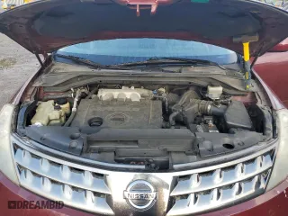 2006 Nissan Murano SE with VIN JN8AZ08W76W506017, listed as a Copart auction lot 74061774 with 138,776 mi miles and Salvage Title. Bid and sale history available at carsss.com. Image 12.