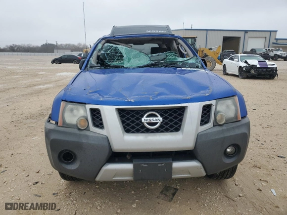 2012 Nissan Xterra X with VIN 5N1AN0NU5CN800913, listed as a Copart auction lot 45089595 with 124,656 mi miles and Salvage Title. Bid and sale history available at carsss.com. Image 5.